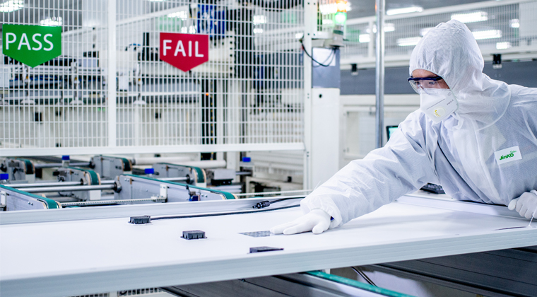 Jinko Solar takes out fifth consecutive award for panel yield